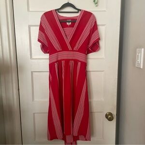 Anne Klein red dress
